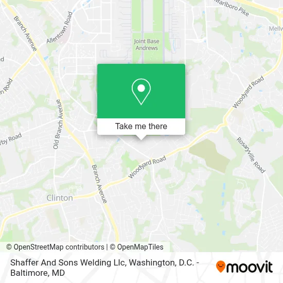 Shaffer And Sons Welding Llc map