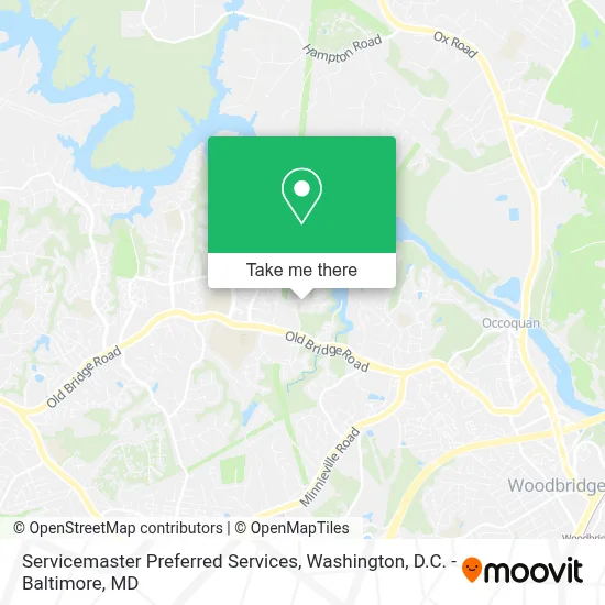 Servicemaster Preferred Services map