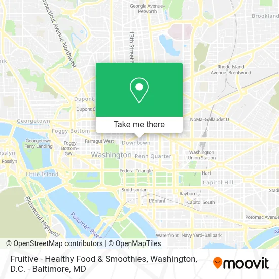 Fruitive - Healthy Food & Smoothies map