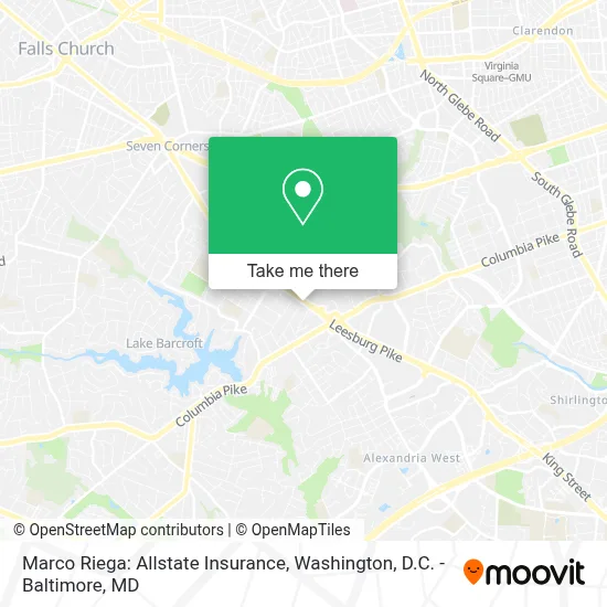 Marco Riega: Allstate Insurance map