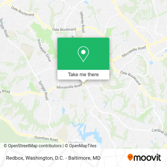 Redbox map
