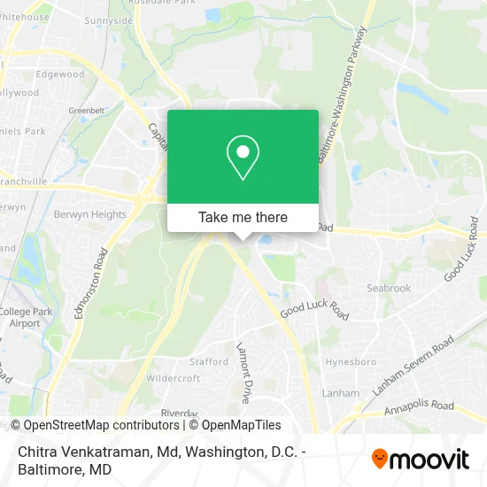 Chitra Venkatraman, Md map