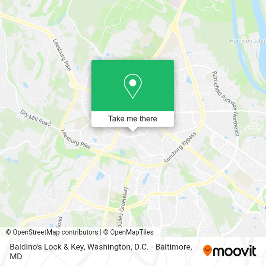 Baldino's Lock & Key map