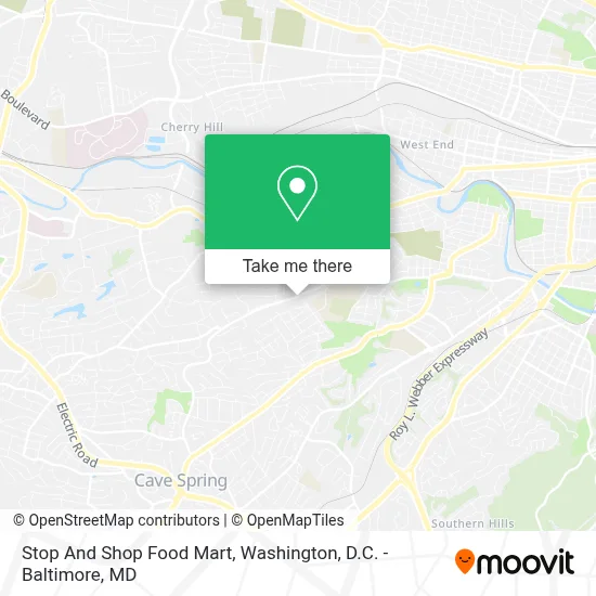 Stop And Shop Food Mart map