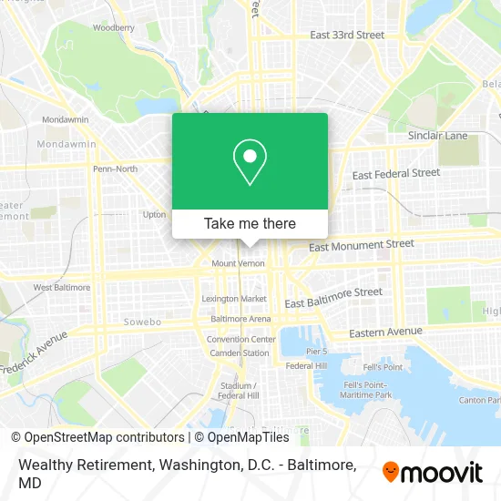 Wealthy Retirement map