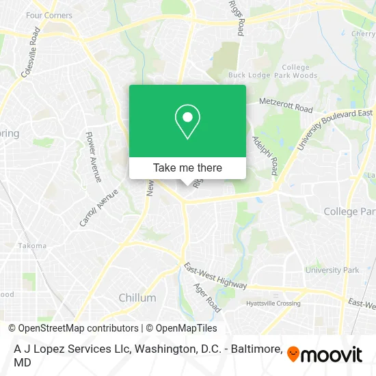 A J Lopez Services Llc map