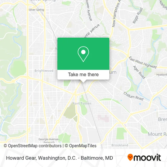 Howard Gear map