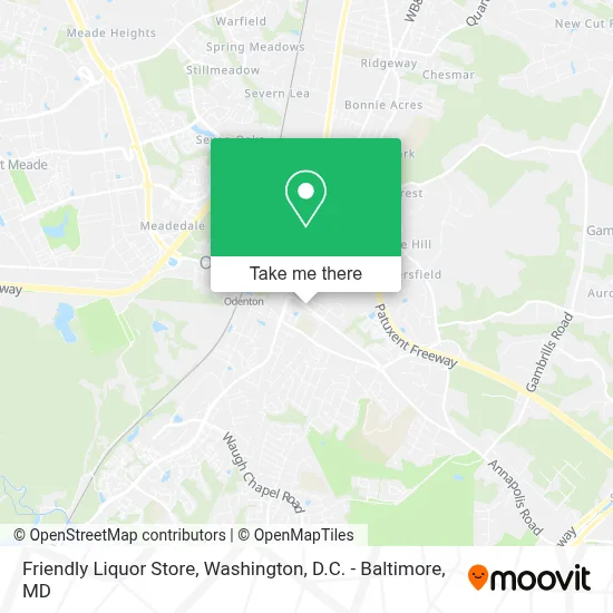 Friendly Liquor Store map