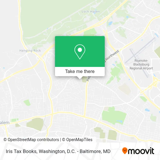 Iris Tax Books map