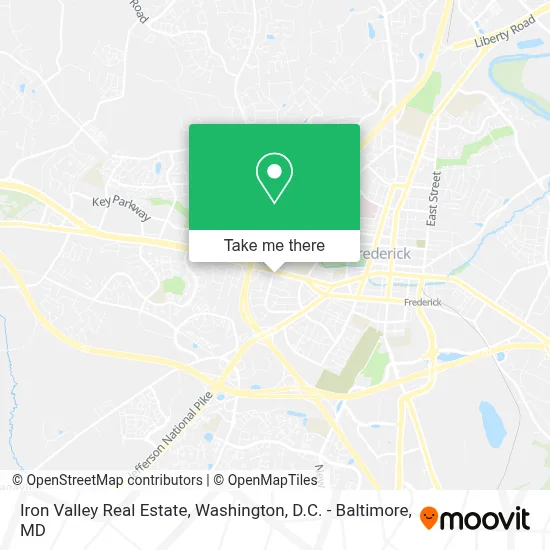 Iron Valley Real Estate map