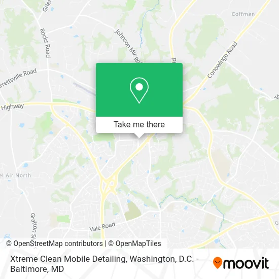 Xtreme Clean Mobile Detailing map
