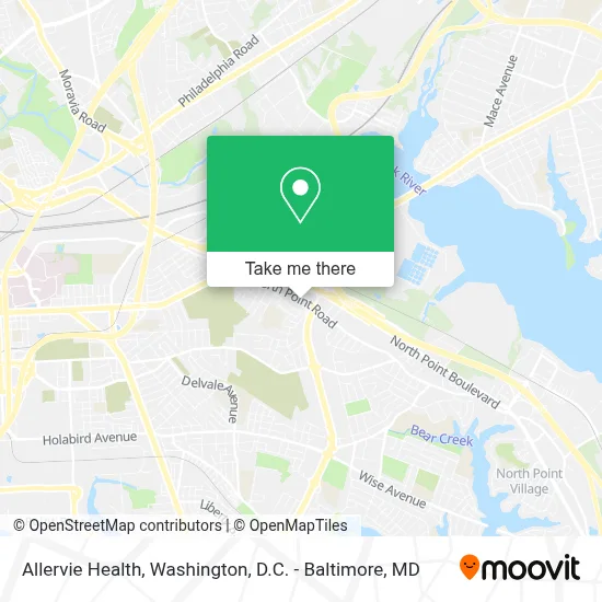 Allervie Health map