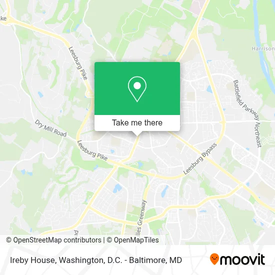 Ireby House map