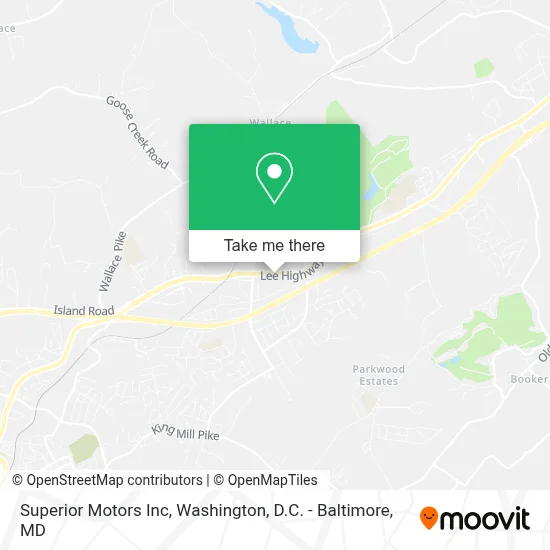 Superior Motors Inc map