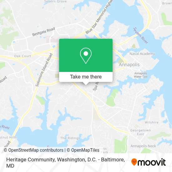 Heritage Community map