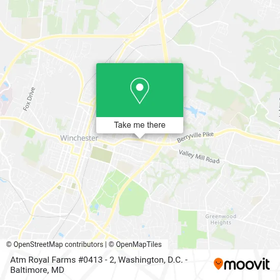 Atm Royal Farms #0413 - 2 map