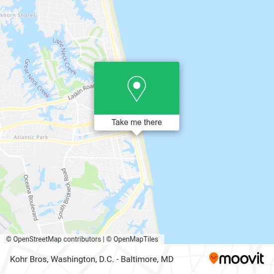 Kohr Bros map