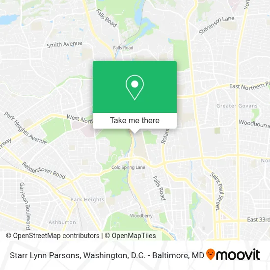 Starr Lynn Parsons map