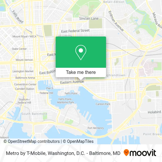 Metro by T-Mobile map
