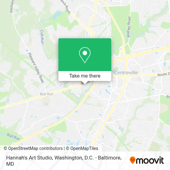 Hannah's Art Studio map