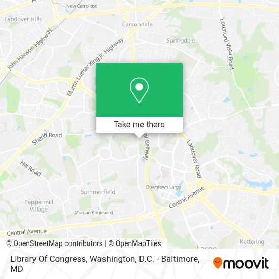 Library Of Congress map