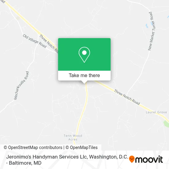 Jeronimo's Handyman Services Llc map