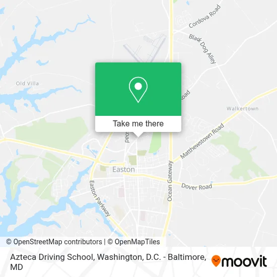 Azteca Driving School map