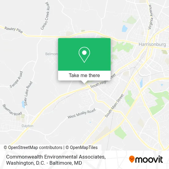 Commonwealth Environmental Associates map