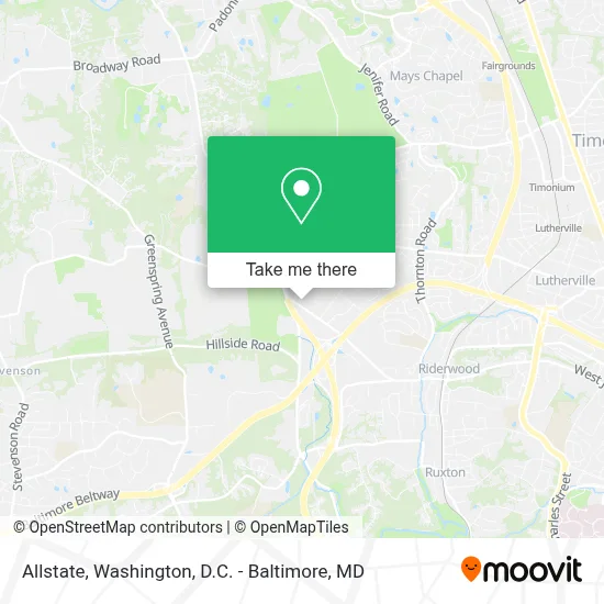 Allstate map