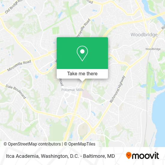 Itca Academia map