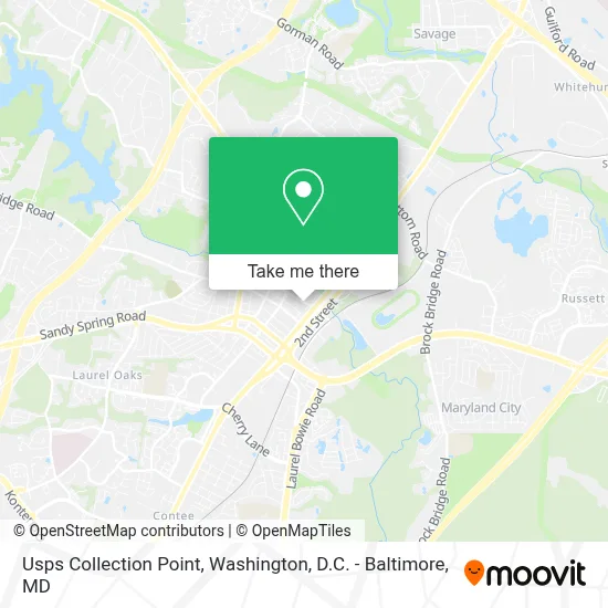 Usps Collection Point map