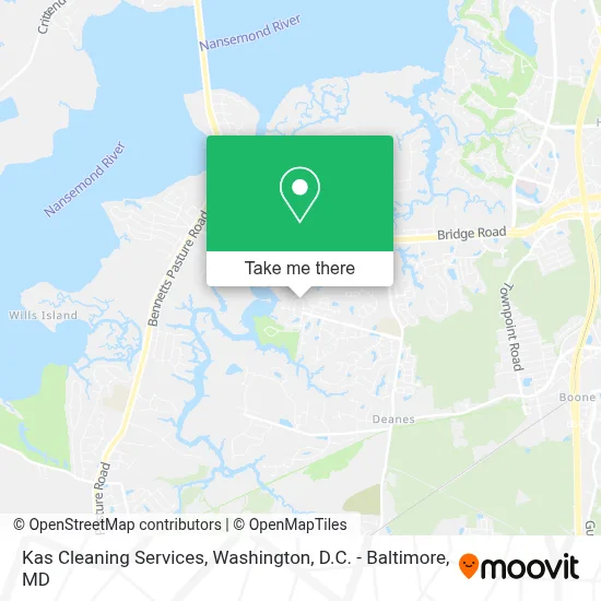 Kas Cleaning Services map