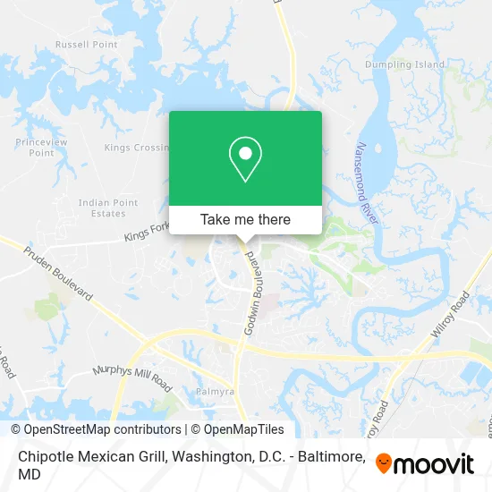 Chipotle Mexican Grill map