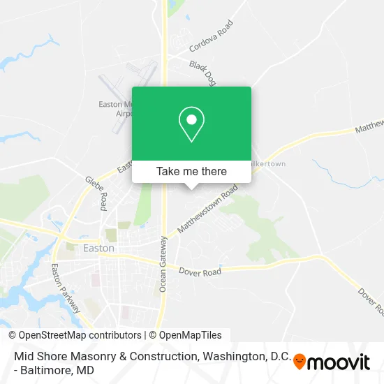 Mid Shore Masonry & Construction map