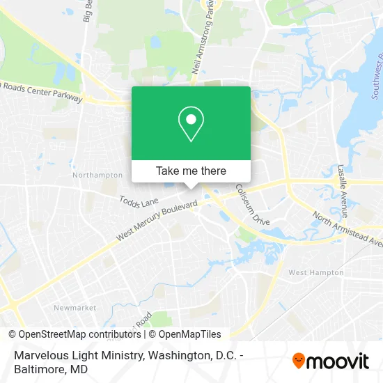 Marvelous Light Ministry map
