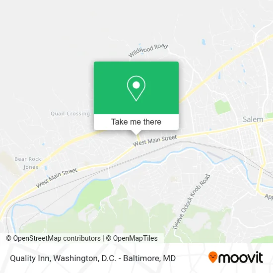 Quality Inn map