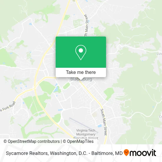 Sycamore Realtors map