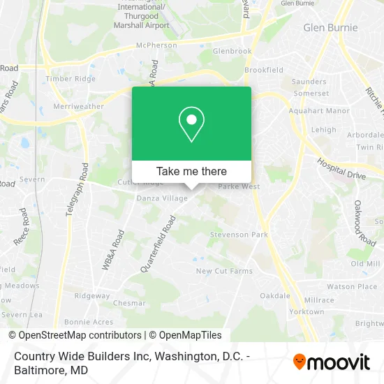 Country Wide Builders Inc map