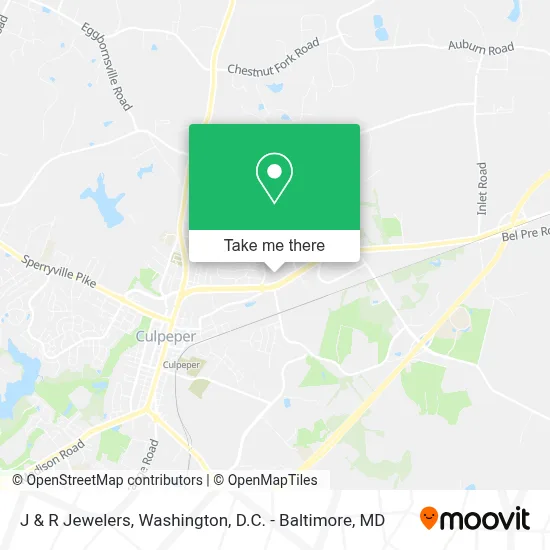 J & R Jewelers map