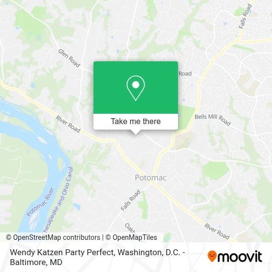 Wendy Katzen Party Perfect map