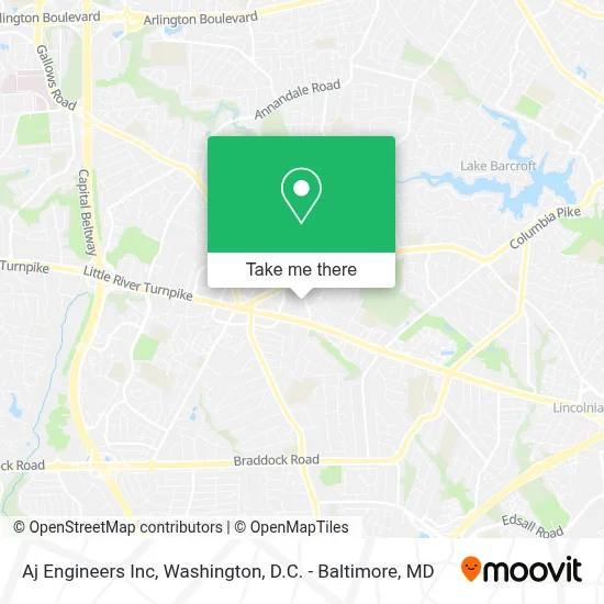 Aj Engineers Inc map