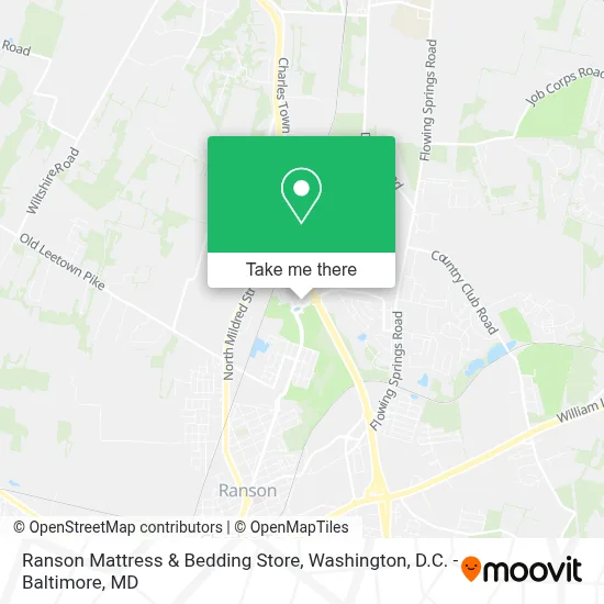 Ranson Mattress & Bedding Store map