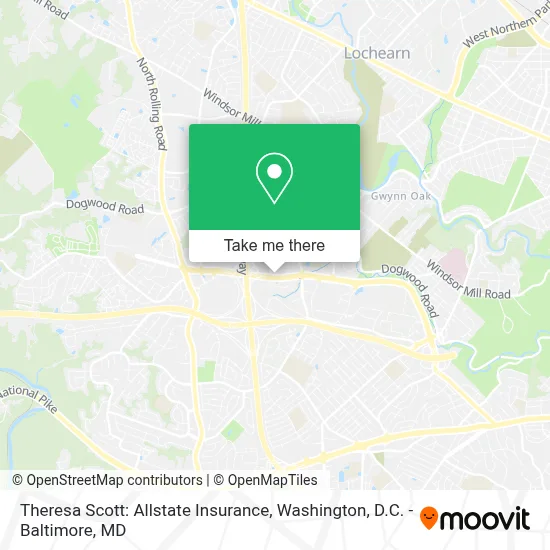 Theresa Scott: Allstate Insurance map