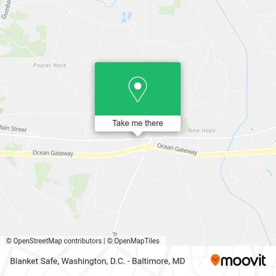 Blanket Safe map