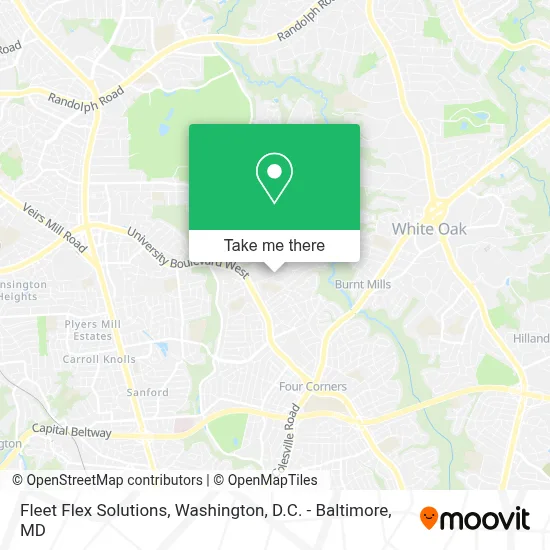 Fleet Flex Solutions map