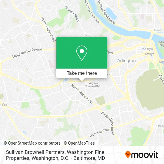 Sullivan Brownell Partners, Washington Fine Properties map