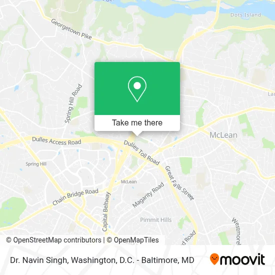 Dr. Navin Singh map