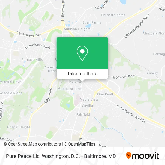 Pure Peace Llc map