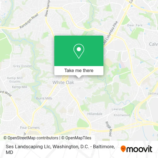 Ses Landscaping Llc map