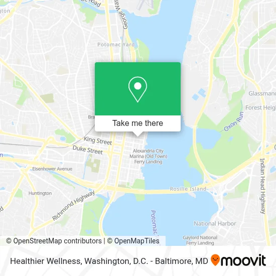 Healthier Wellness map